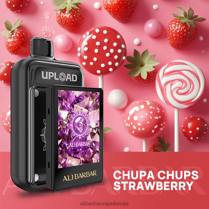 Alibarbar Vape Review - Alibarbar augšupielādēt chupa chups zemeņu B2880114