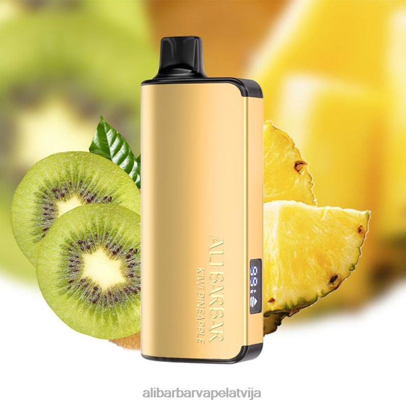 Alibarbar Vape Flavours - Alibarbar Ingot 20000 vienreizējās lietošanas vape kivi ananāss B288038