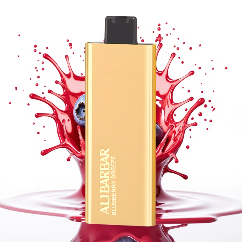 Alibarbar Pandora 7000 Puffs Disposable Vape Zilā Zāle (7000 Puffs, 17 ml, 1.0 Ω)