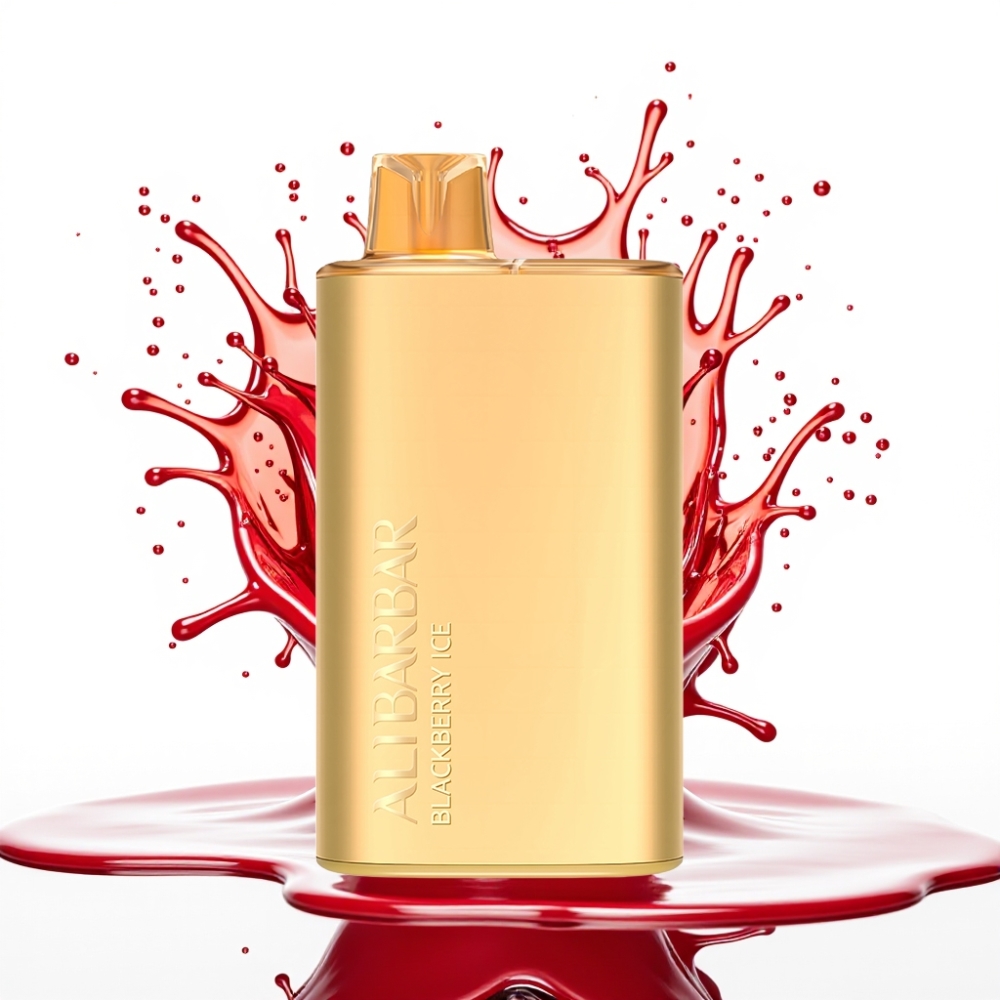 Alibarbar Rich 8000 Puffs Disposable Vape Melnā Oga Ledus 20ml/8000 Puffs/2000mAh