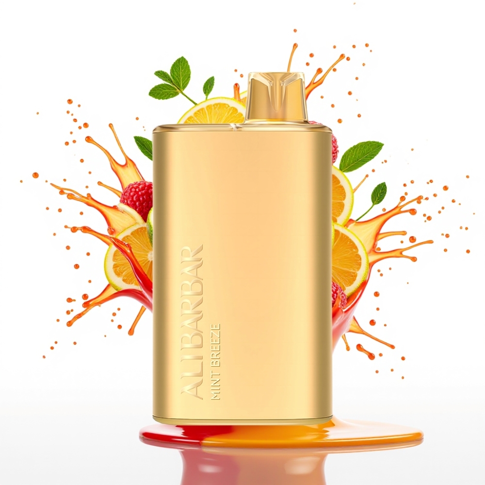 Alibarbar Rich 8000 Puffs Disposable Vape Minta Vēsma – 20ml, 8000 Puffi, 2000 mAh, 1.1 Ohm