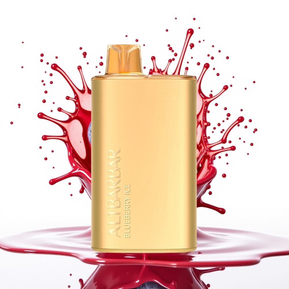 Alibarbar Rich 8000 Puffs Disposable Vape Zemenes Ledus 20ml 8000 Puffs 2000mAh