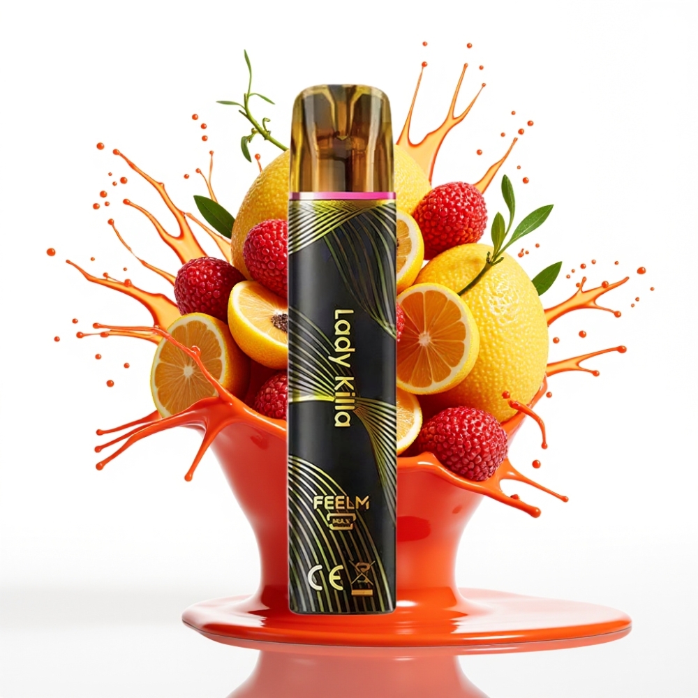 JNR Melnā&Zeltainā 600+200 Puffs Disposable Vape 800 Puffs, 550mAh, 2ml, TPD