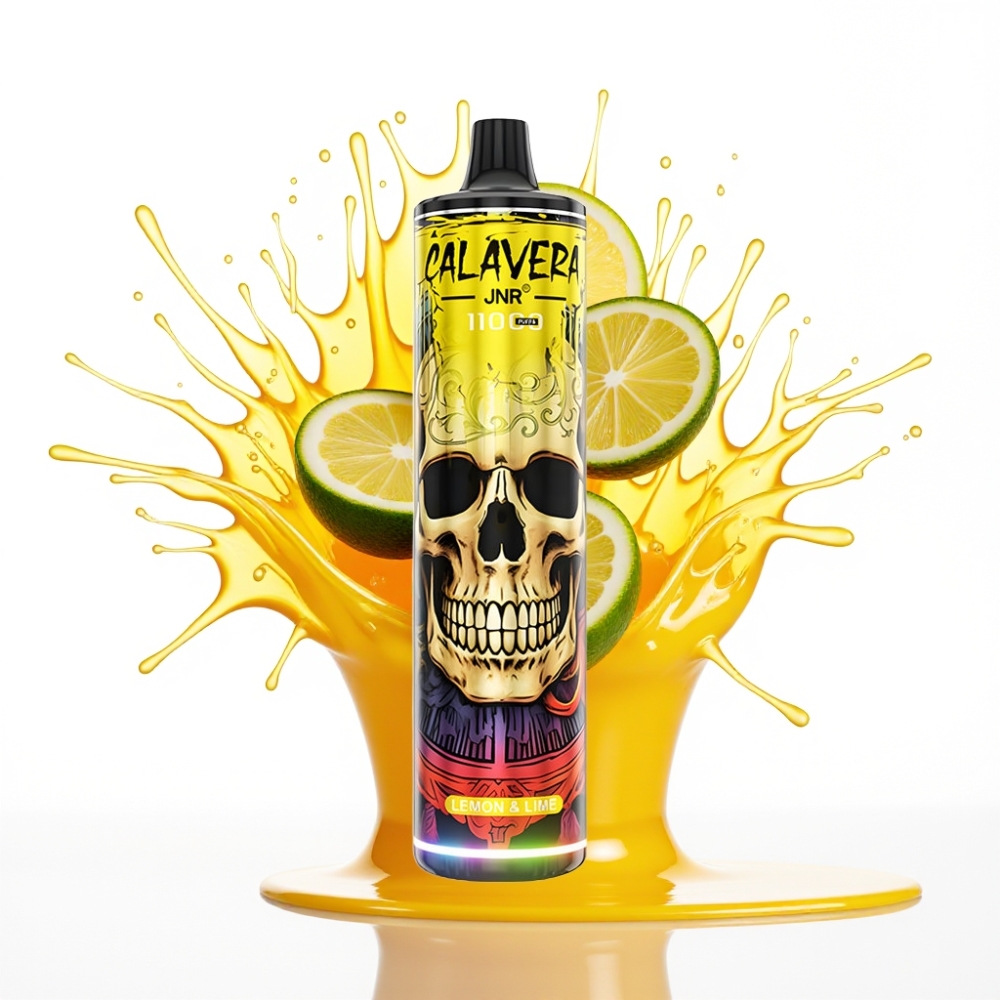 JNR Calavera 11000 Puffs Disposable Vape Citrons & Laims, Type-C, 850mAh, 21ml