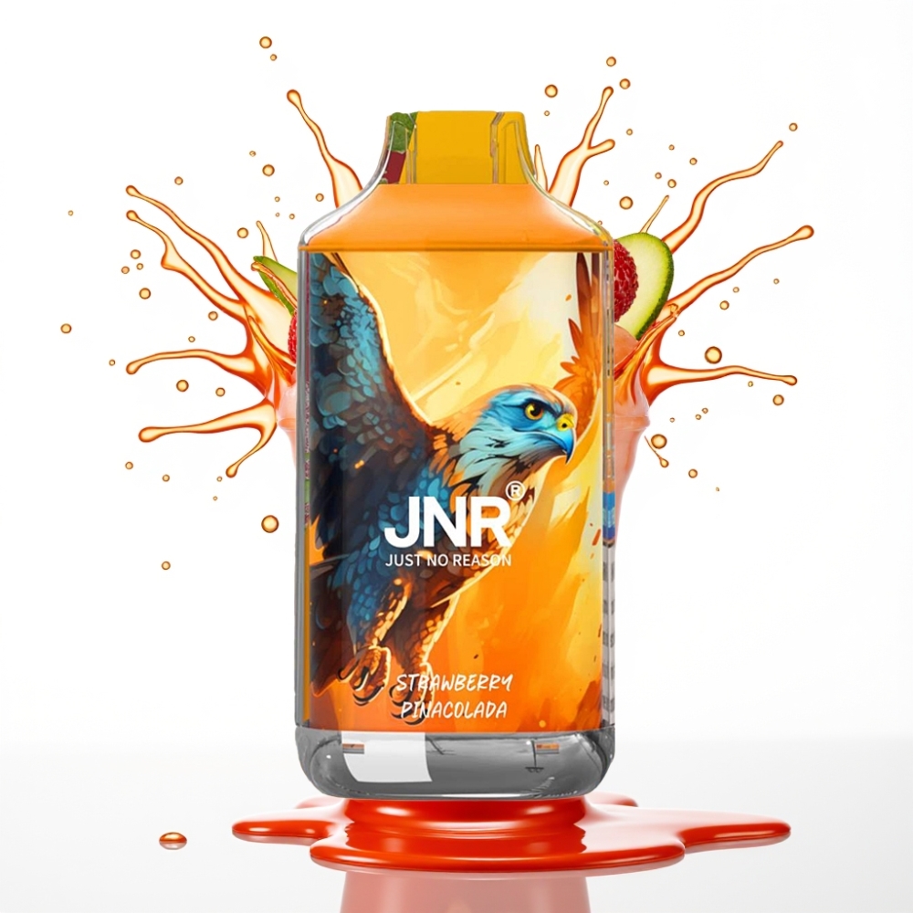 JNR Falcon 16000 Puffs Izmetamais Veips Zemeņu Pina Kolāda – 22ml, 850mAh, Type C