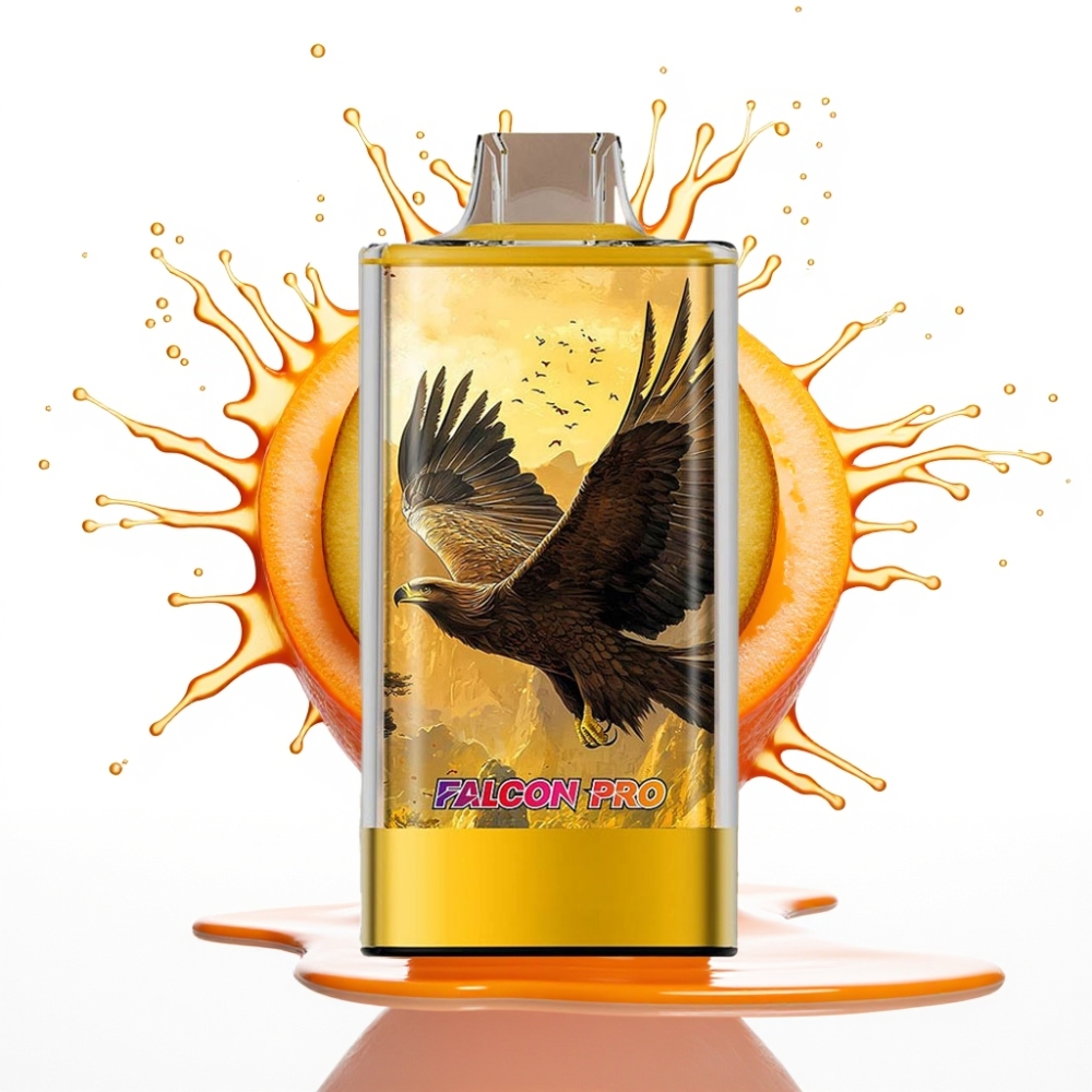 JNR Falcon Pro 28000 Izmetamais Veips – 30ml, 28000 Ievilcieni, 5% Nikotīna, Kivi un Guava