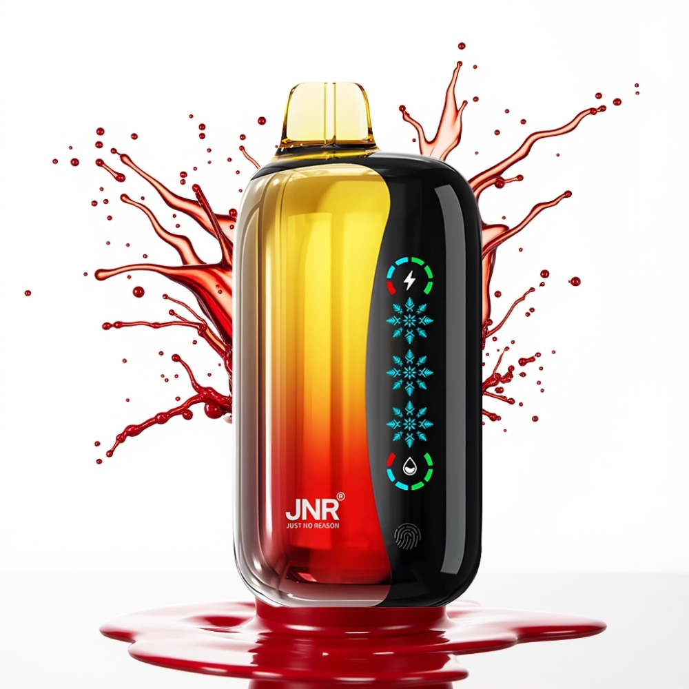 JNR Flex Ice 21000 Pitu Disposable Vape (Ledus regulējams, 26ml e šķidrums, pielāgojams gaisa plūsma) Ķiršu kola