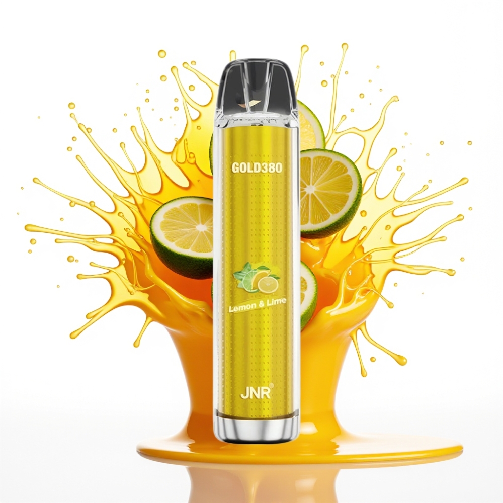 JNR Gold380 6000 Puffs Disposable Vape Citrons-Laims, 1500mAh, 1.0ohm
