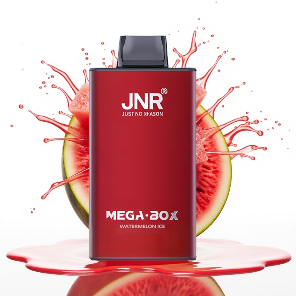 JNR Mega Box 25000 Puffs Disposable Vape Arbūza Ledus – 30ml, 850mAh, Type-C