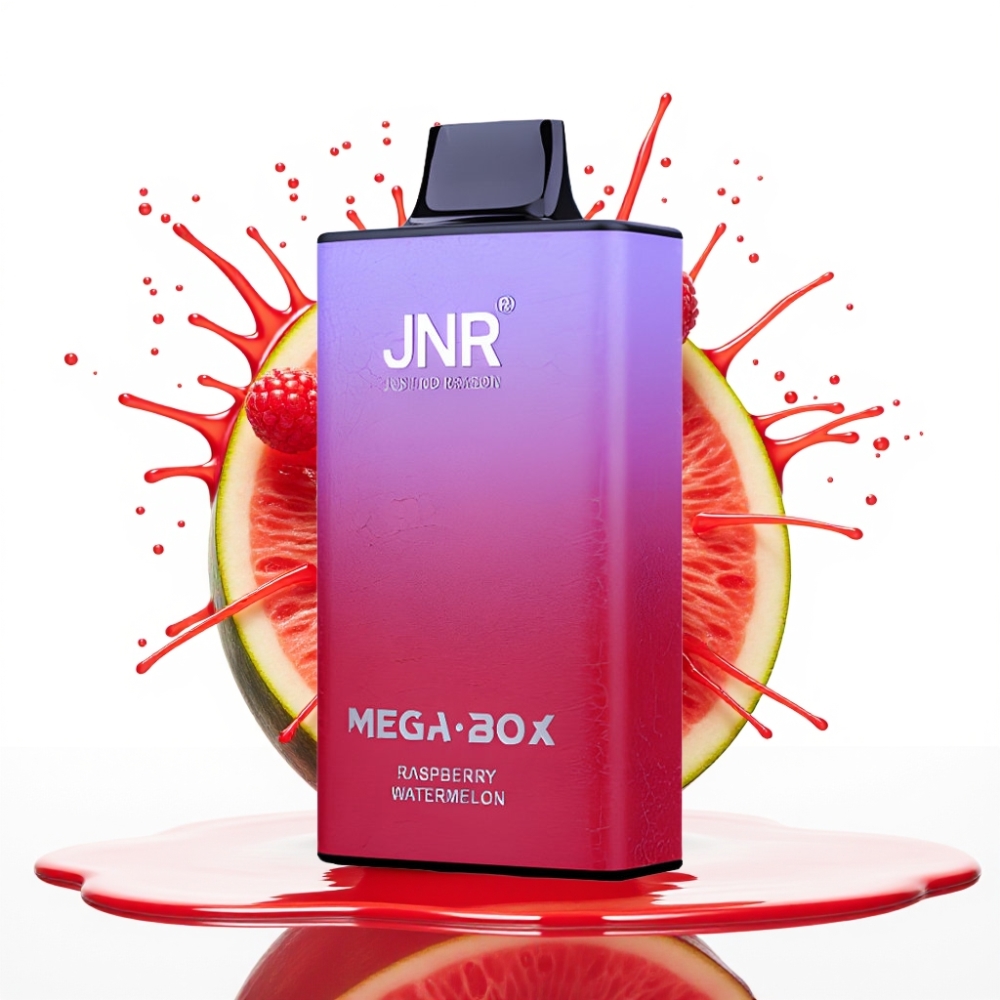 JNR Mega Box 25000 Puffs Disposable Vape Avenes Arbūzs 25000 pūsti, 30ml, 850mAh, Type-C
