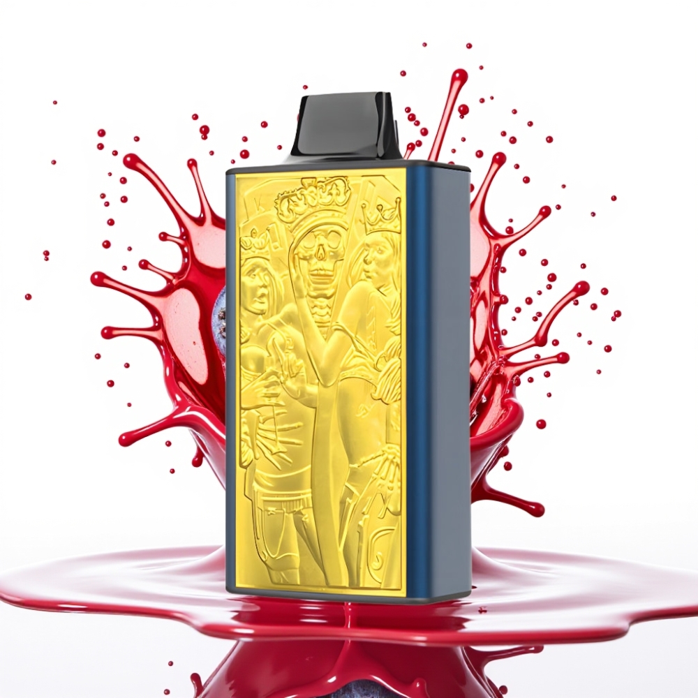 JNR Mega Box 25000 Puffs Disposable Vape Zemeņu Ledus — 25000 pūpi, 30ml, 850mAh, Type-C