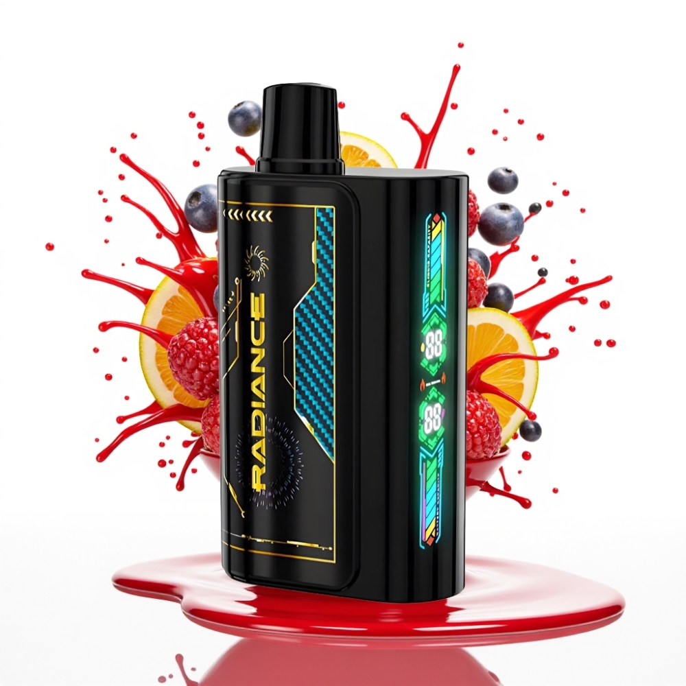 JNR Radiance 31000 Pūšu Disposable Vape – JAUKTĀS OGAS, 28ml e-šķidrums, 950 mAh baterija, Type-C uzlāde