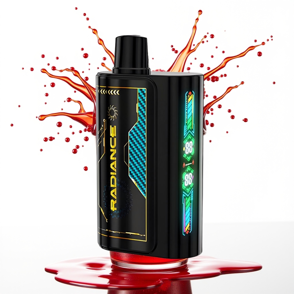 JNR Radiance 31000 Puffs Disposable Vape GAISĪ ŠĶEĻU KOLA – 28ml, 950 mAh, Type-C