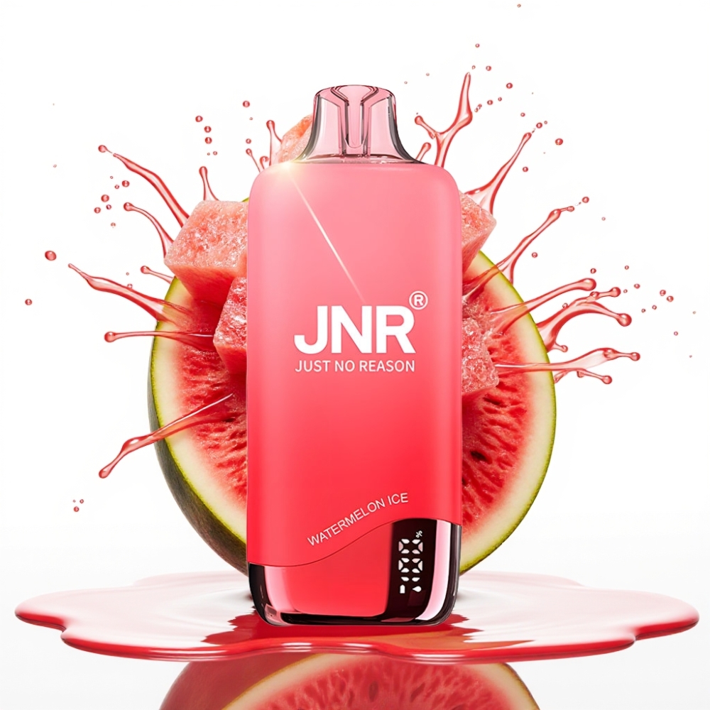 JNR Rainbow 10500 Puffs Disposable Vape Arbūza Ledus – 600mAh, 18ml, 0.8ohm