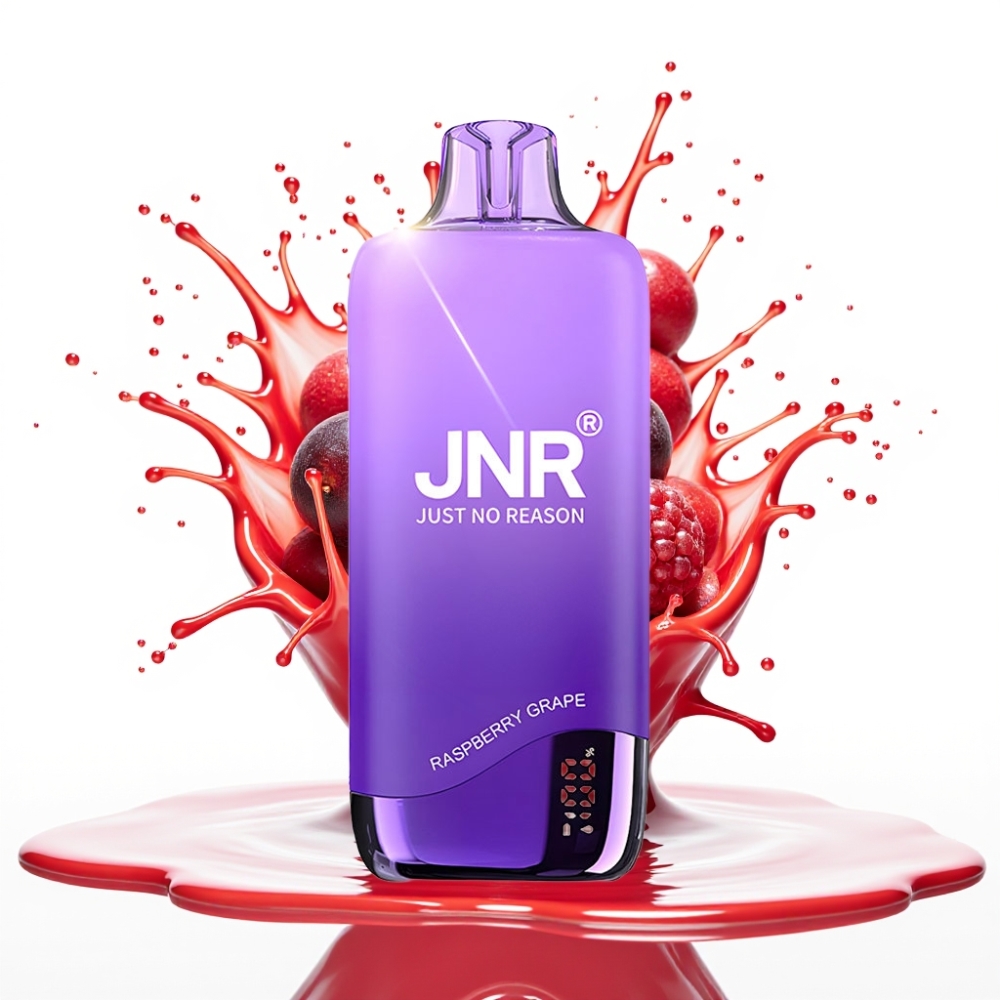 JNR Rainbow 10500 Puffs Disposable Vape Avenes Kazeņu Vīnogu 600mAh, 18ml, 0.8ohm