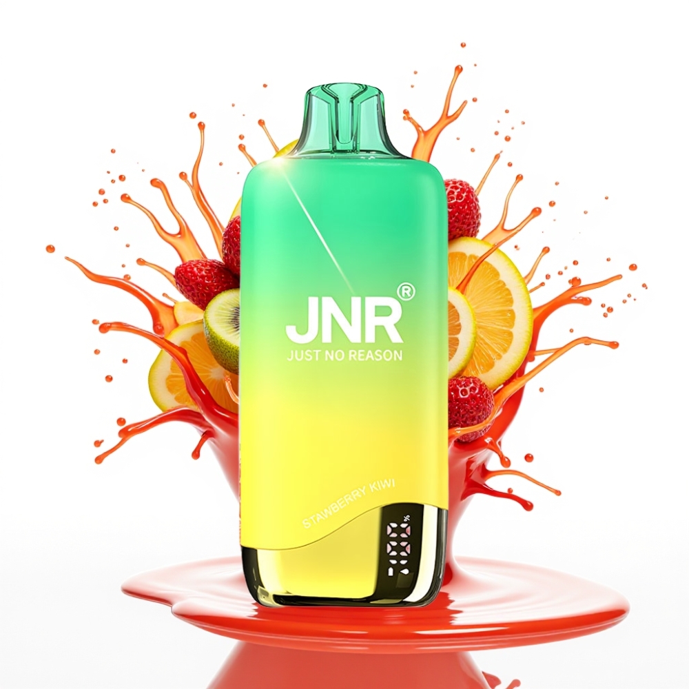 JNR Rainbow 10500 Puffs Disposable Vape Zemeņu Kivi 10500 Puffs 18ml 600mAh