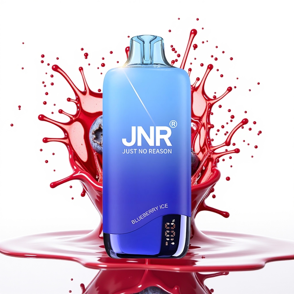 JNR Rainbow 10500 Puffs Disposable Vape Zemeņu Ledus – 10500 Puffs, 18ml, 0.8ohm Mesh