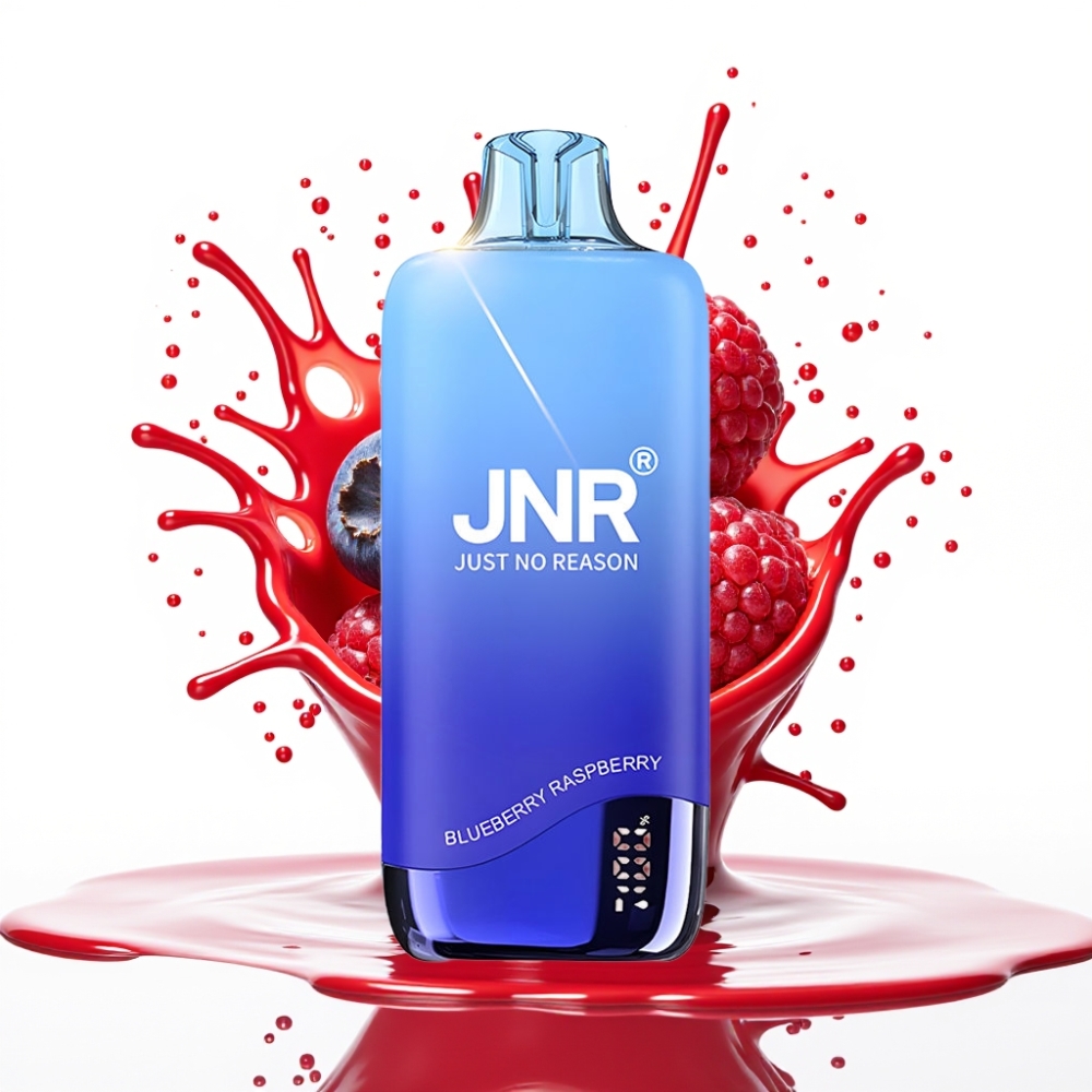 JNR Rainbow 10500 Puffs Disposable Vape Zemenes Aveņu – 600mAh, 18ml, 0,8ohm