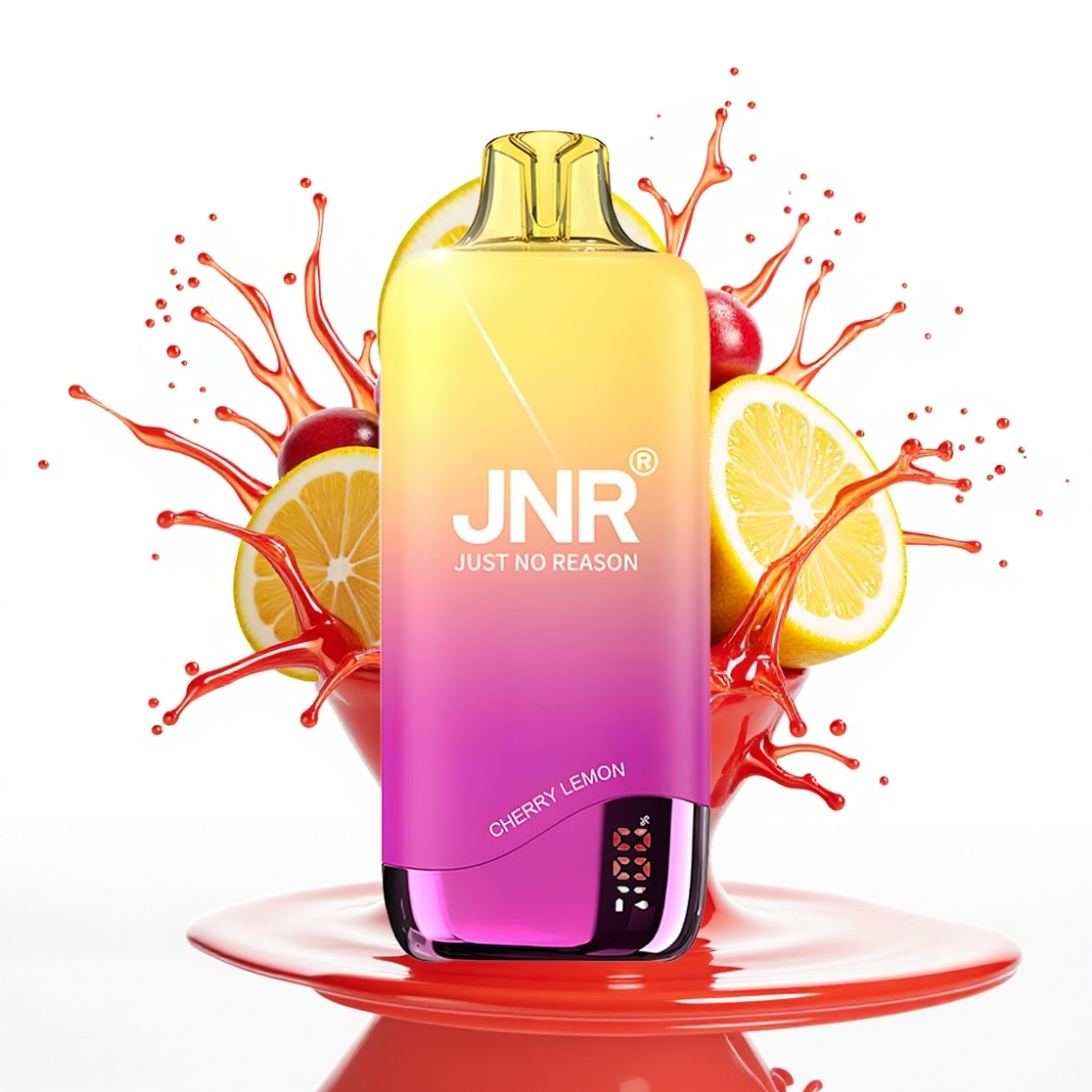 JNR Rainbow 10500 Puffs Disposable Vape Ķiršu Citrons – 10500 Puffs, 18ml, 600mAh