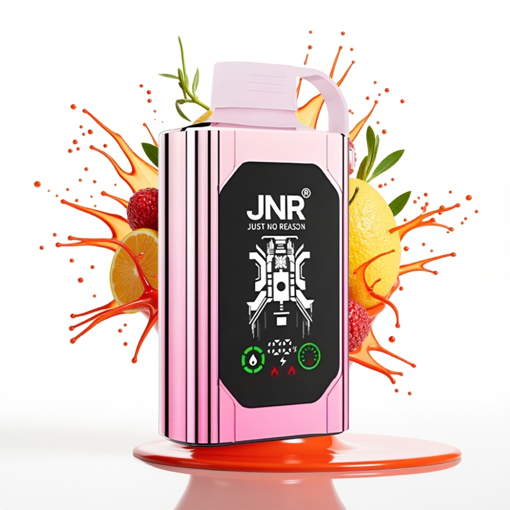 JNR Shisha Hookah Box 20500 Puffs Disposable Vape Lady Killa, 25ml, Dual Mesh Coil, Type-C