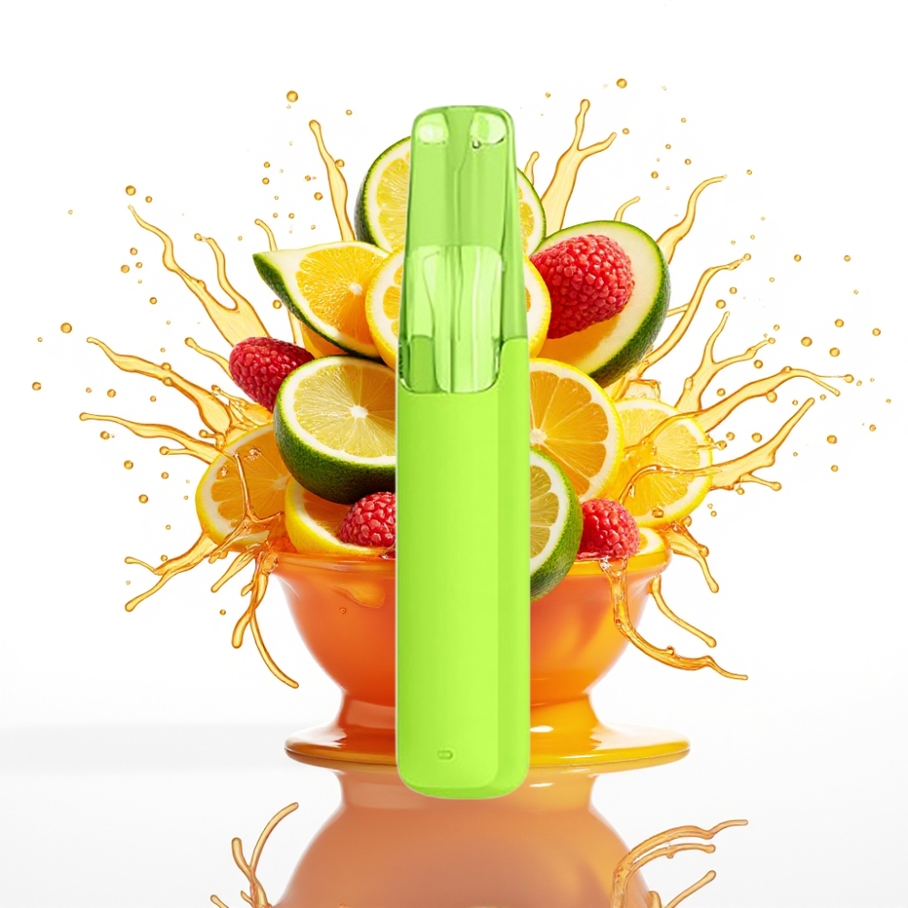 Snowplus Dash 4000 Puffs Disposable Device Citronslāpes Ledus, Keramikas Atomizers, 7.5 ml, 4000 Puffi