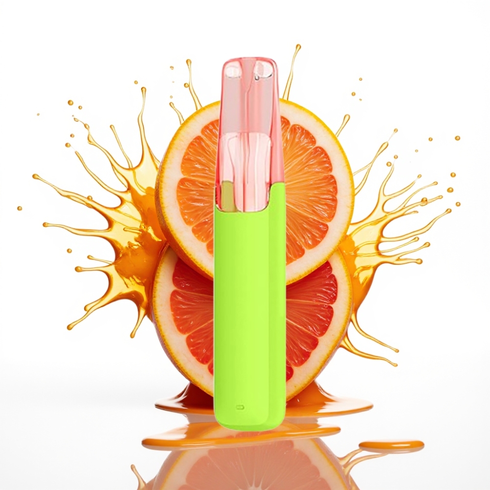 Snowplus Dash 4000 Puffs Disposable Device – Keramikas atomalaizers, 530 mAh, 7.5 ml, 3%/5%, Apsīkta Greipfrūda