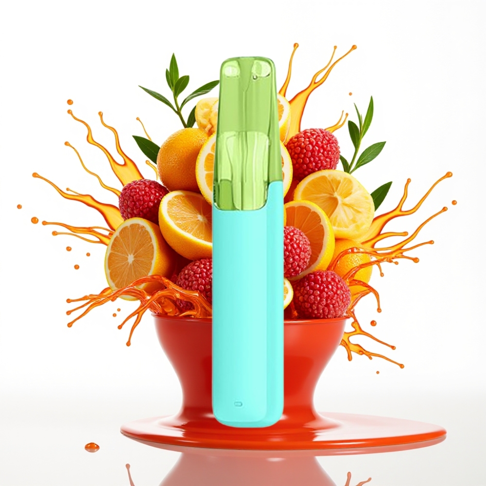 Snowplus Dash 4000 Puffs Disposable Device – Keramikas atomizētājs, 530 mAh baterija, 7.5 ml e-šķidrums, 3%/5% nikotīns Tēja Guan Yin King