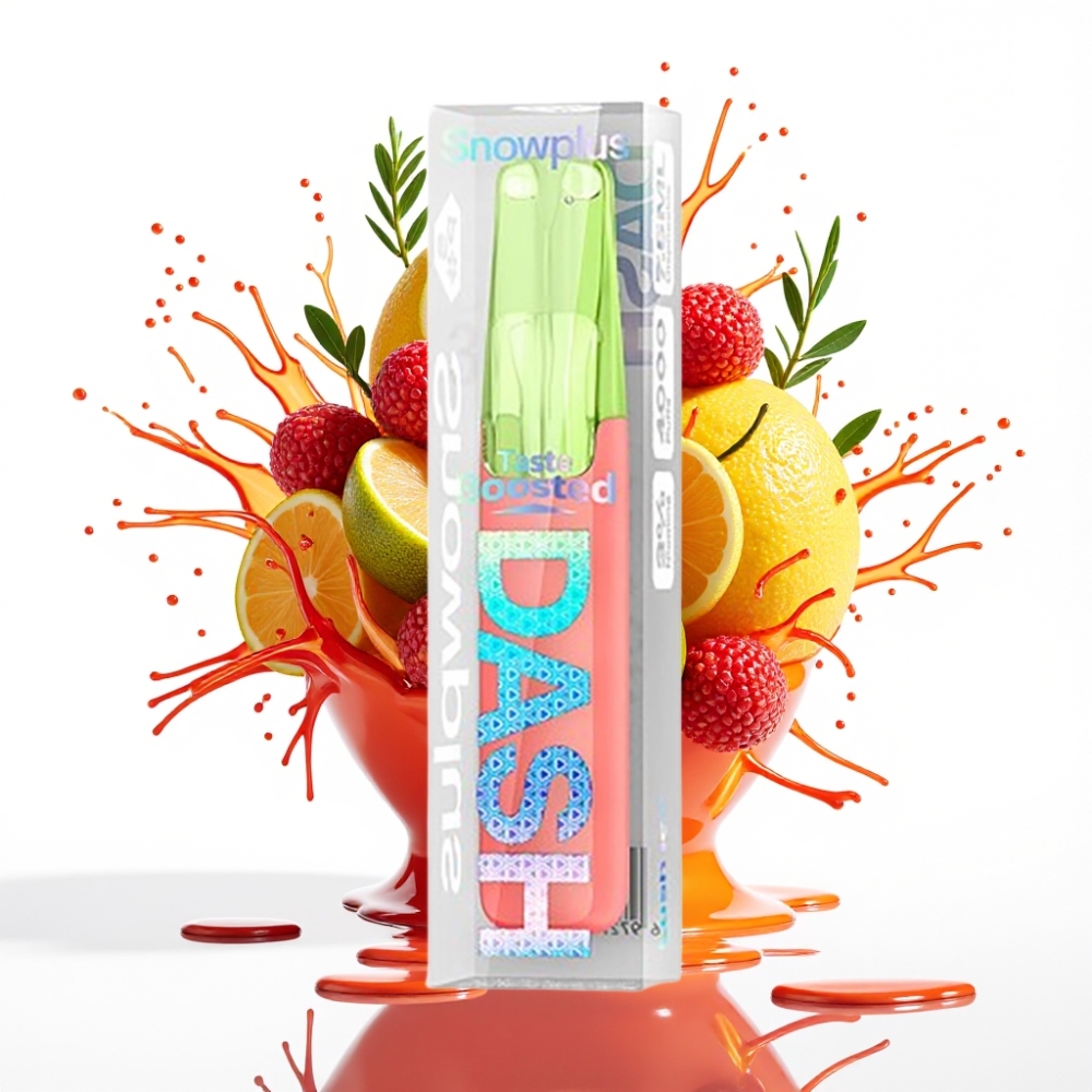 Snowplus Dash 4000 Puffs Disposable Device Lush Ice, 7,5 ml, 4000 piepūšanas, 530 mAh