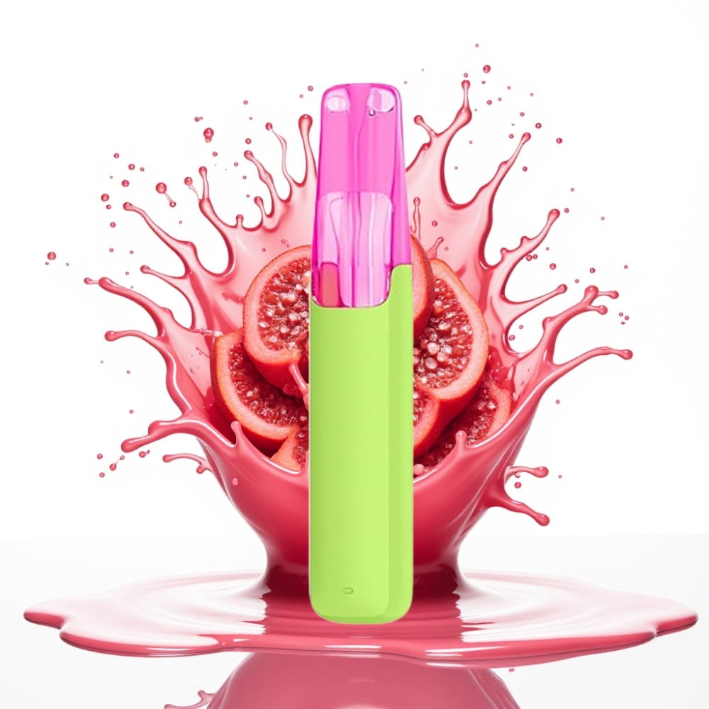 Snowplus Dash 4000 Puffs Izmetamā Ierīce – Keramikas atomizers, 530 mAh, 7.5 ml, Rozā Guava