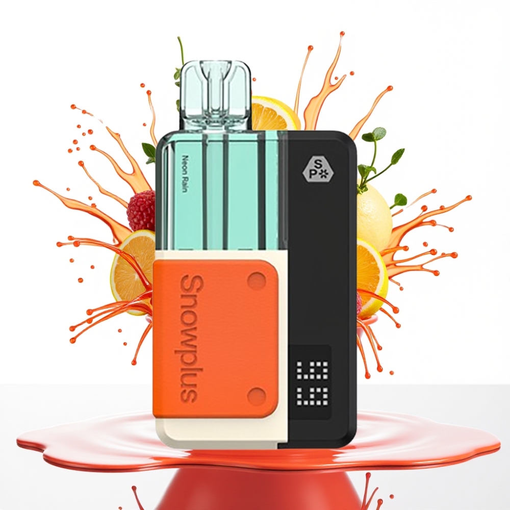Snowplus Swift 5000 Puffs Prefilled Pod Kit Neon Lietus, 1000 mAh, 2+10 ml, 2% nikotīna