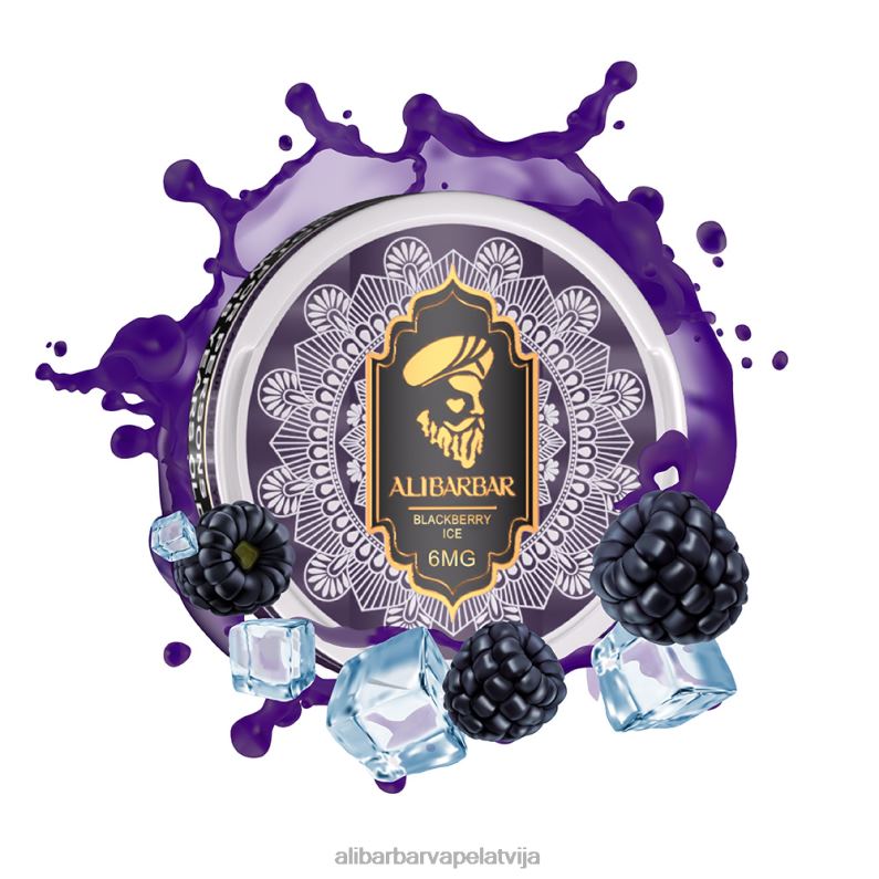 Alibarbar Vape Flavours - Alibarbar nikotīna maisiņi zemeņu arbūzu ledus B288093