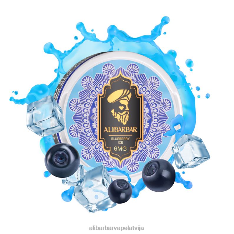 Alibarbar Vape Latvija - Alibarbar nikotīna maisiņi ķiršu ledus B288081